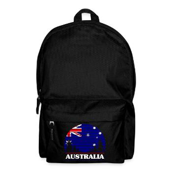 Australien - Rucksack - Schwarz - Vorne