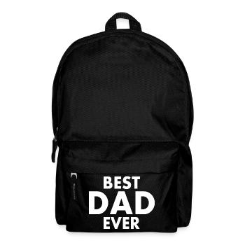 Best dad ever - Sac à dos - noir - Devant