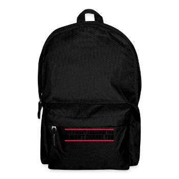 Séance d’entraînement Fitness Motivation Citation - Sac à dos - noir - Devant