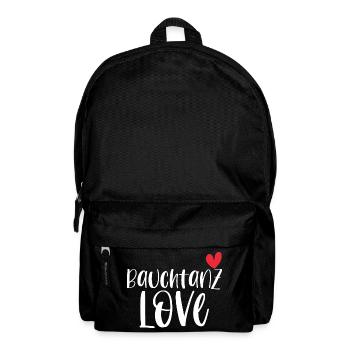 Bauchtanz tanzen Bauchtänzerin Tänzerin Geschenk - Rucksack - Schwarz - Vorne