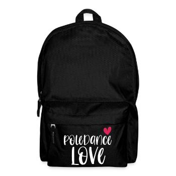 Pole Dance Love Poledancing Stange Geschenk - Rucksack - Schwarz - Vorne