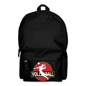 Volleyball | de volleyball de plage Les couleurs peuvent être changées - Sac à dos - noir - Devant