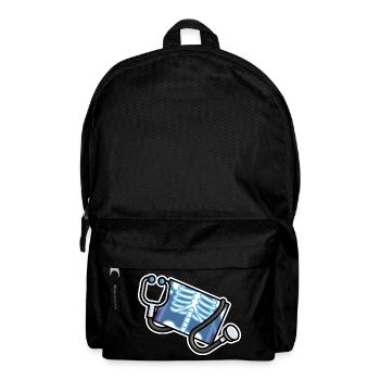 Logo Radiology Manip Radio Radiologist Radiology - Backpack - black - Front