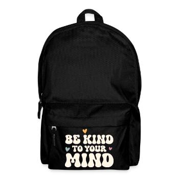 Psychische Gesundheit Mental Health - Backpack - black - Front