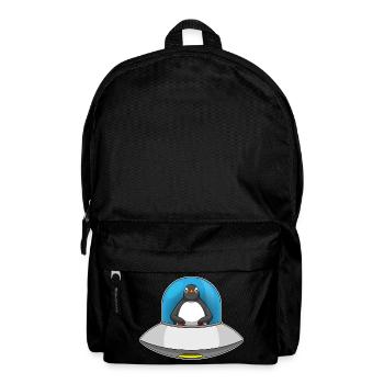 Penguin Spaceship Space - Sac à dos - noir - Devant