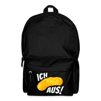 Ich flip aus! - Erdnussflip Peanut - Rucksack - Schwarz - Vorne