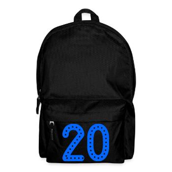 20. 20 YEARS. 20th ANNIVERSARY. 20TH ANNIVERSARY. - Backpack - black - Front