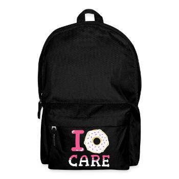 Donuts Donut-Liebhaber - Rucksack - Schwarz - Vorne