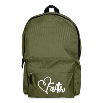 Christlich Glaube Religiös - Rucksack - Olivgrün - Vorne