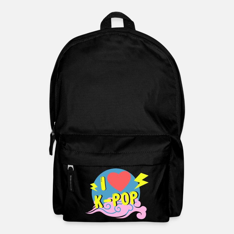 Ich liebe Kpop - Rucksack - Schwarz