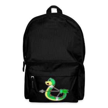 Snake Archer Bow - Backpack - black - Front