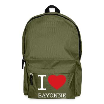 J’ADORE BAYONNE - Sac à dos - vert olive - Devant