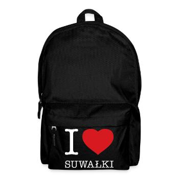 I LOVE SUWALKI Polska Poland - Backpack - black - Front