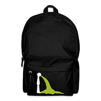 Trinkmotiv - Zum Kotzen - Eskalation und Absturz - Rucksack - Schwarz - Vorne