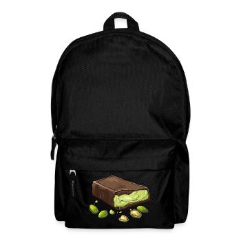 Dubaï Chocolat Pistaches Pistache Crème Chocolat - Sac à dos - noir - Devant