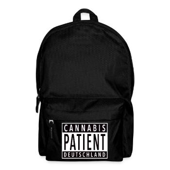 Cannabis Patient Deutschland - Rucksack - Schwarz - Vorne