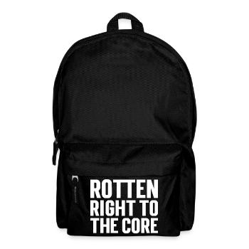 Black & White Abstract Urban Design - Backpack - black - Front