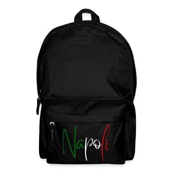 I love Naples, elegant minimalist design - Backpack - black - Front