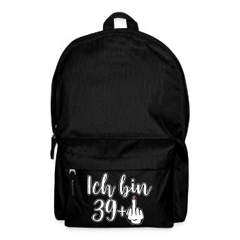 J’ai 39+ Provocation Doigt d’honneur Anniversaire - Sac à dos - noir - Devant