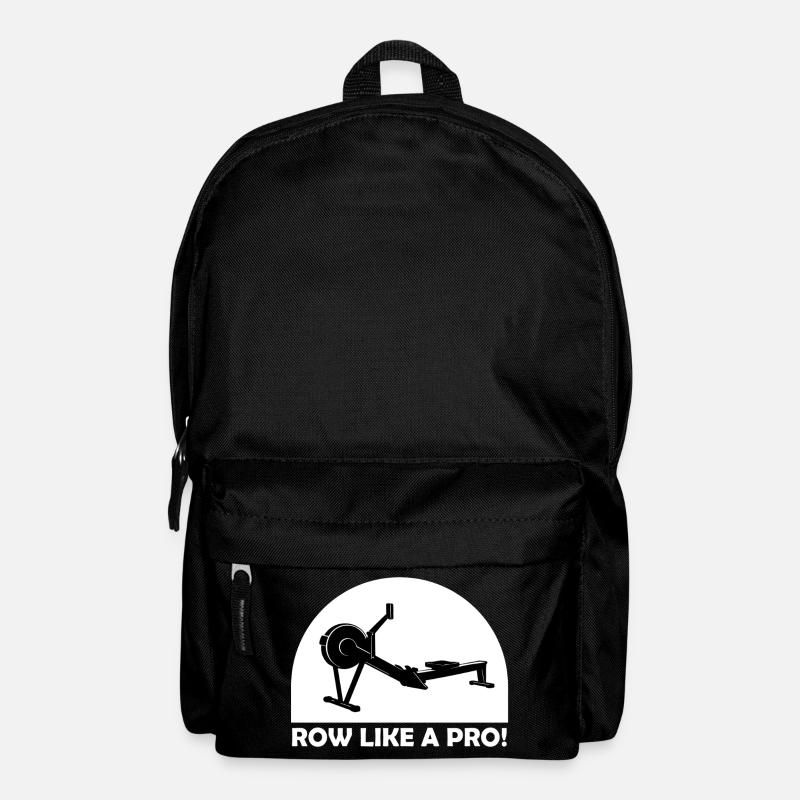 Row Like A Pro! Indoor Rowing - Rucksack - Schwarz