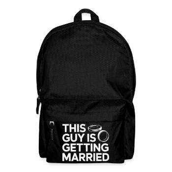 Ce gars va se marier - Sac à dos - noir - Devant
