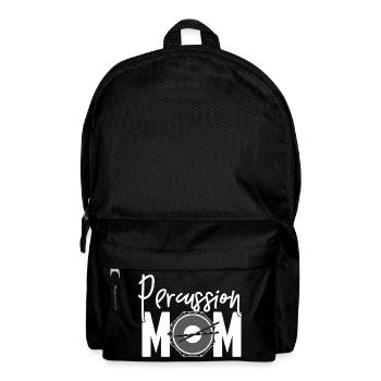 Percussion Maman Groupe Fête des Mères Cadeau Drumline Maman - Sac à dos - noir - Devant