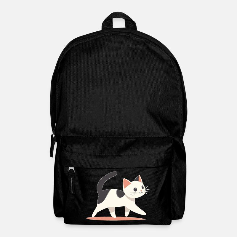Katze - Rucksack - Schwarz
