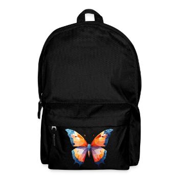 Schmetterling - Rucksack - Schwarz - Vorne