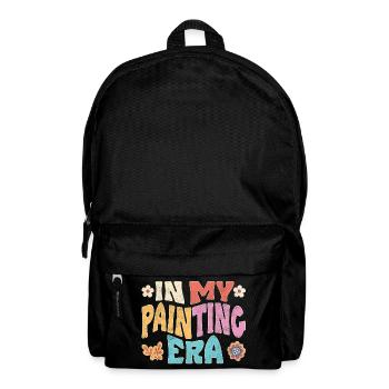 À l’époque de la peinture - Sac à dos - noir - Devant