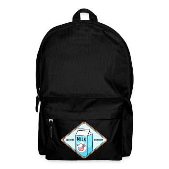Blähungen Milch Laktose - Rucksack - Schwarz - Vorne