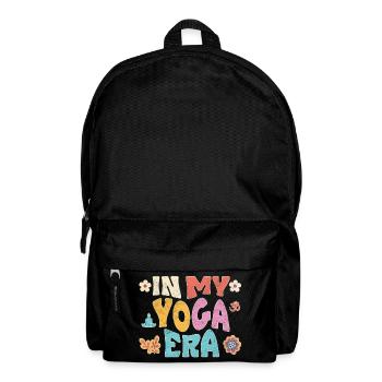 À l’époque du yoga - Sac à dos - noir - Devant