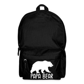 Papa Bear - Backpack - black - Front