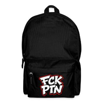 FCK PTN Anti Putin Statement - Backpack - black - Front