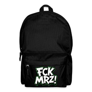 FCK Mar Political Protest Slogan - Backpack - black - Front