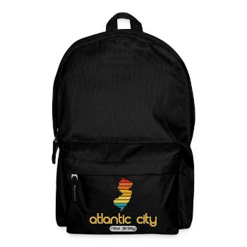 Atlantic City - New Jersey - United States America - Backpack - black - Front