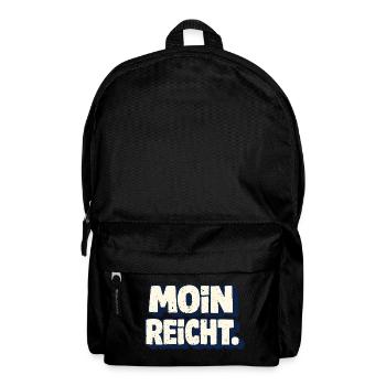 Moin suffit comme dire en allemand du Nord - Sac à dos - noir - Devant