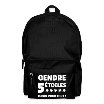 Schwiegersohn - Rucksack - Schwarz - Vorne