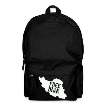 Iran Freiheit Free Iran - Rucksack - Schwarz - Vorne