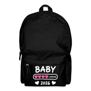Baby Loading 2026 Pregnancy Parents - Backpack - black - Front