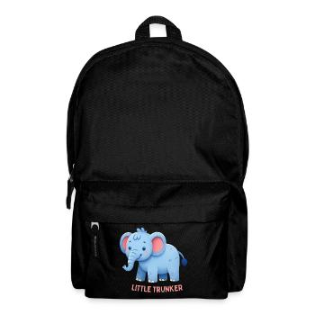 Pink Eared Elephant - Backpack - black - Front