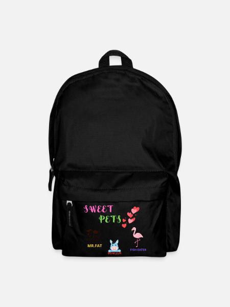 Sweet Pets – Kids Animal Friends - Backpack - black
