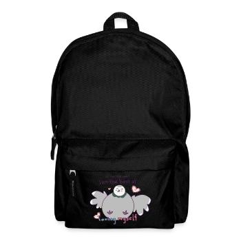No matter what I am the best at loving myself - Backpack - black - Front