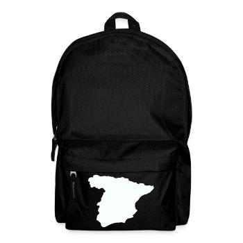 Spain Maps Silhouette Design - Backpack - black - Front