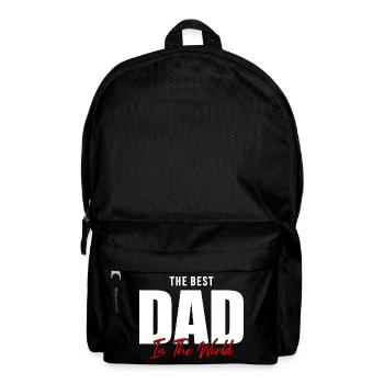 Feiert den besten Vater der Welt! Perfektes Geschenk - Rucksack - Schwarz - Vorne