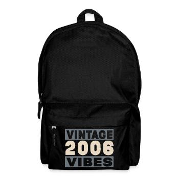 Jubiläum 2006 – 20 Jahre - Rucksack - Schwarz - Vorne