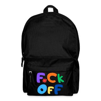 VA TE FAIRE FOUTRE - Sac à dos - noir - Devant