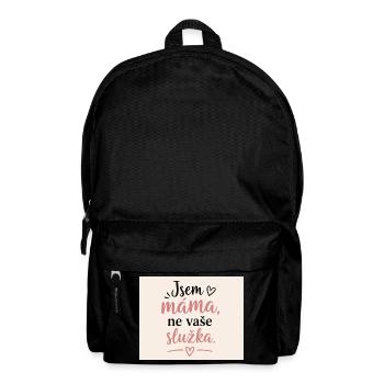 Ich bin Mama, nicht deine Putzfrau - Rucksack - Schwarz - Vorne