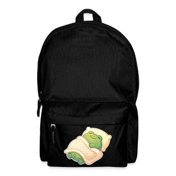 Frog Sleeping - Backpack - black - Front