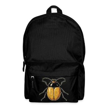 Beetles, May Beetles, Sweets, Deer Beetles, Insects - Backpack - black - Front