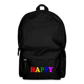 Happy - Sac à dos - noir - Devant